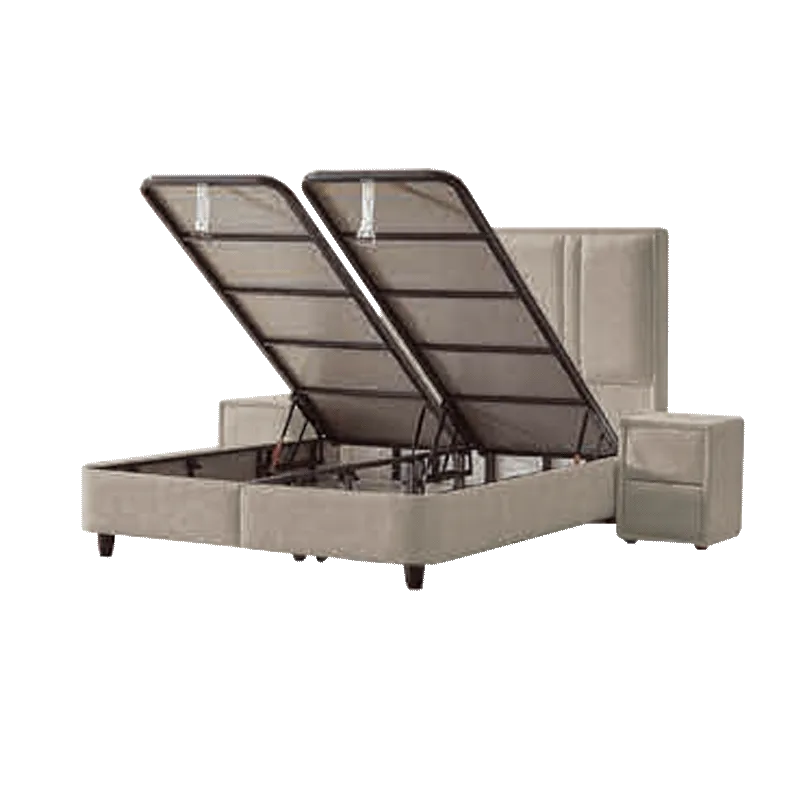 Тапицирана спалня с матрак PAROS XL 150 х 200, снимка 3