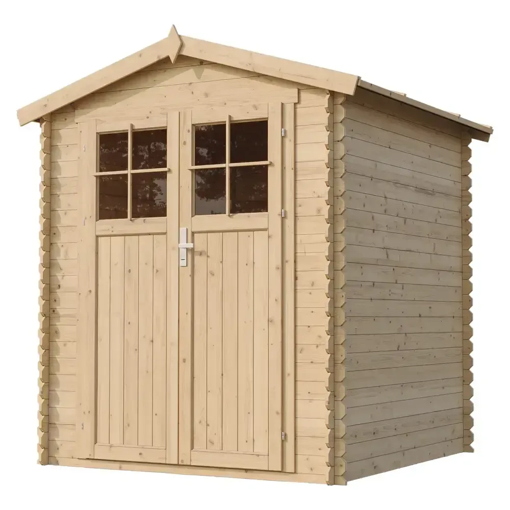 Дървена барака без под – 180 × 180 см – 3 м², снимка 3