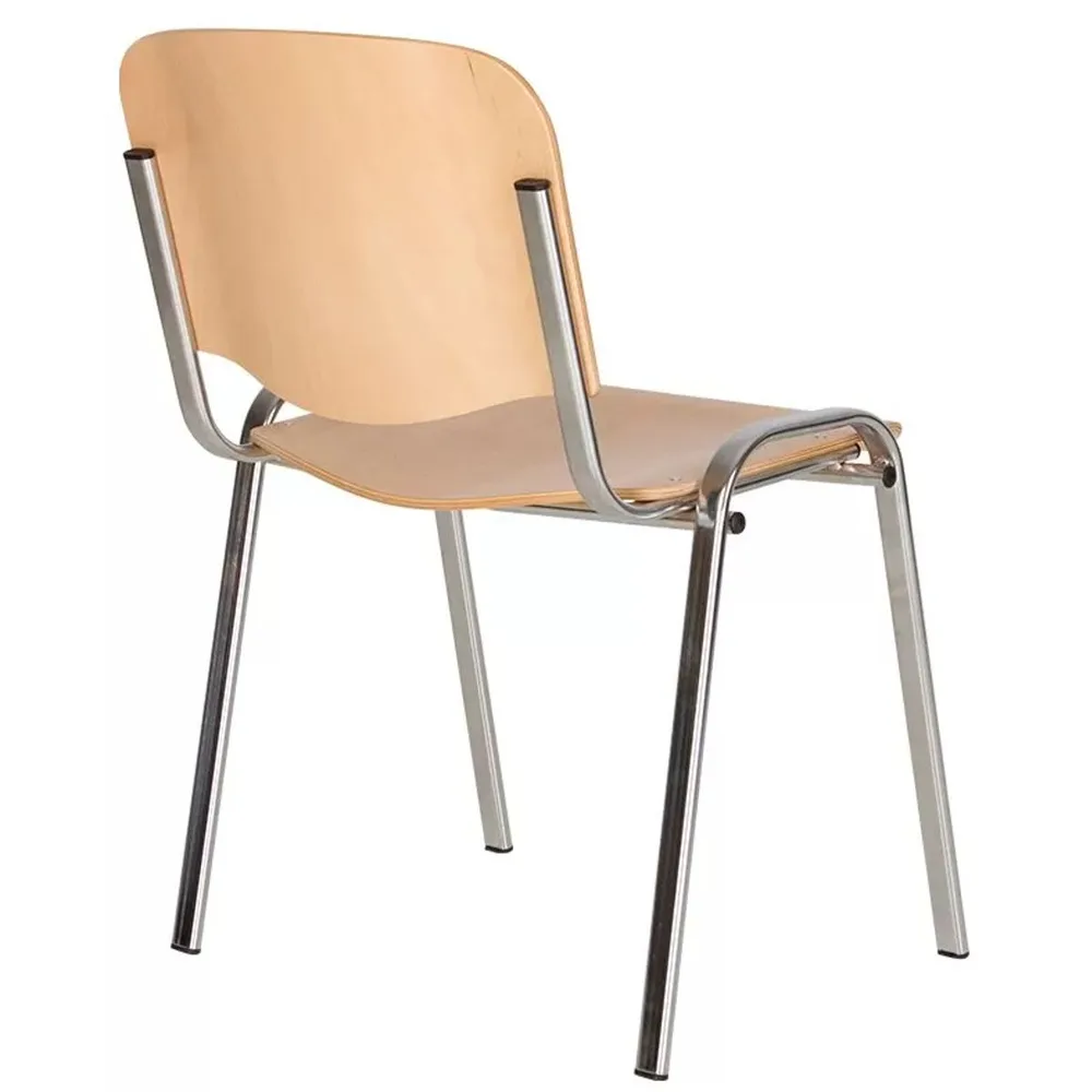 Конферентен стол Iso wood chrome, снимка 3