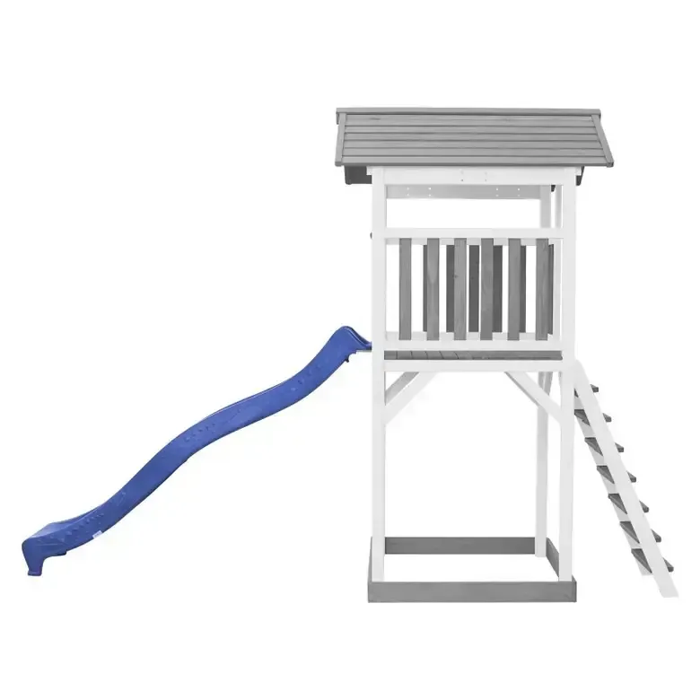 Кула за игра Beach Tower Сиво/Бяла, снимка 4