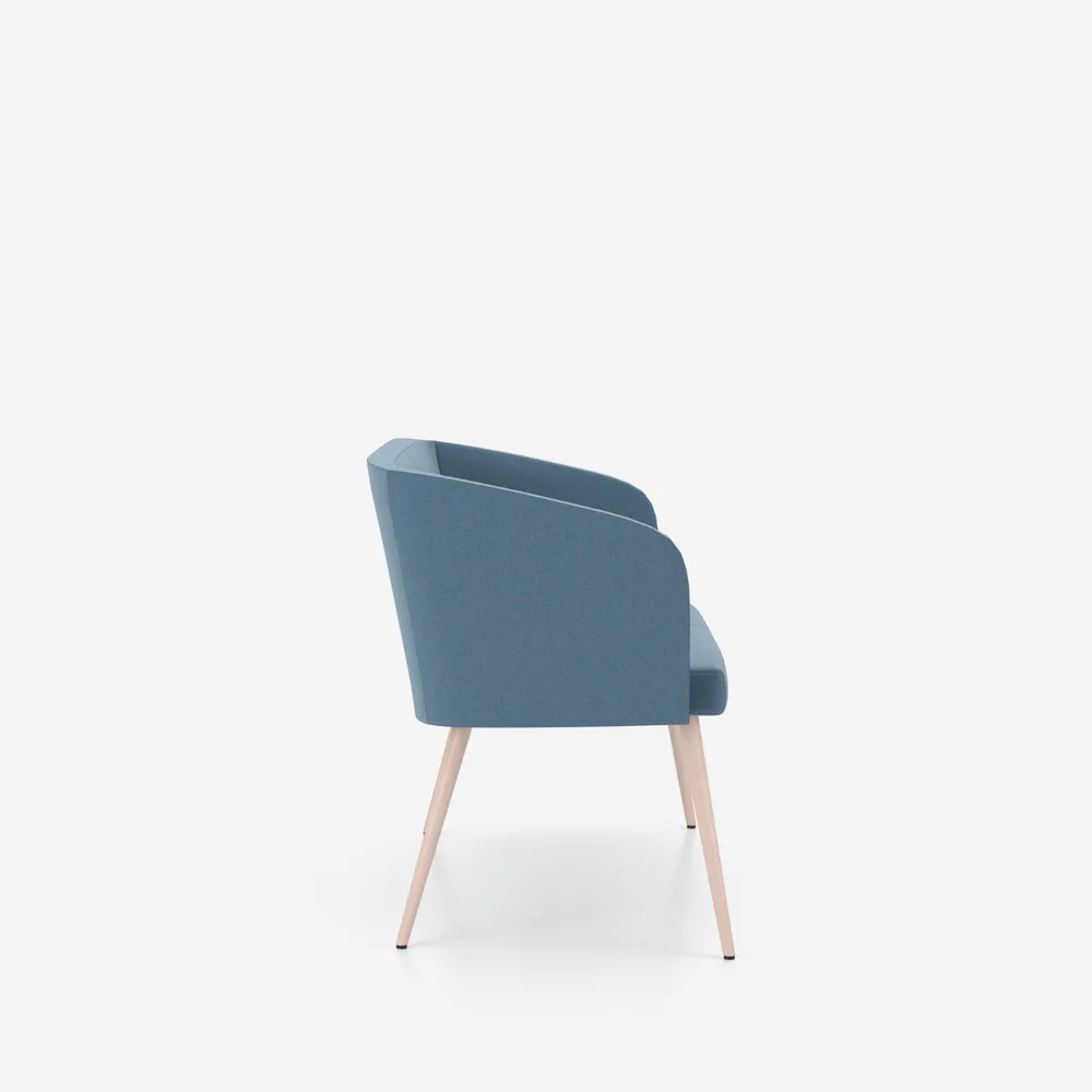 Двуместно кресло Hello! Wood Legs, снимка 5