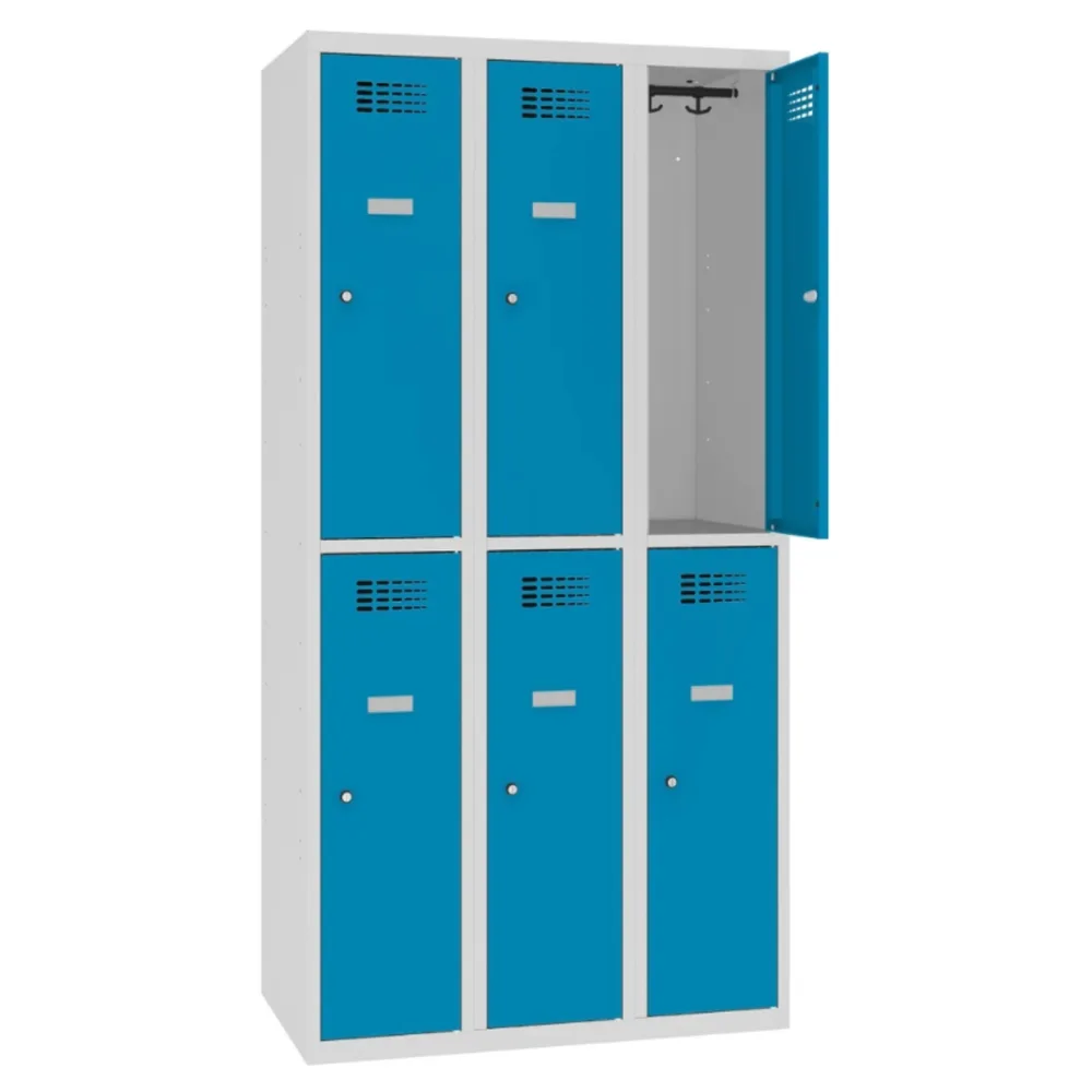 Метален гардероб SUS 332 W – RAL 7035 Light grey MALOW, снимка 2