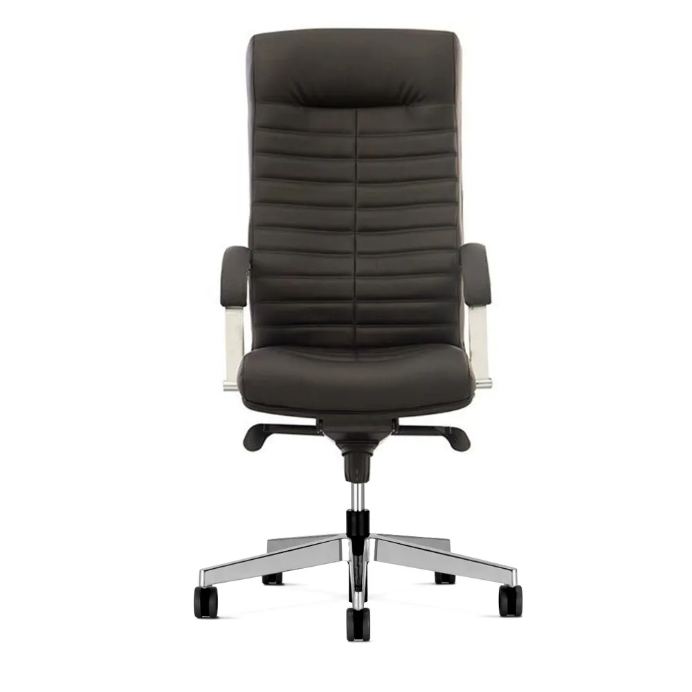 Мениджърски стол Orion Steel Leather SD – тъмнокафяв (LE01), снимка 2