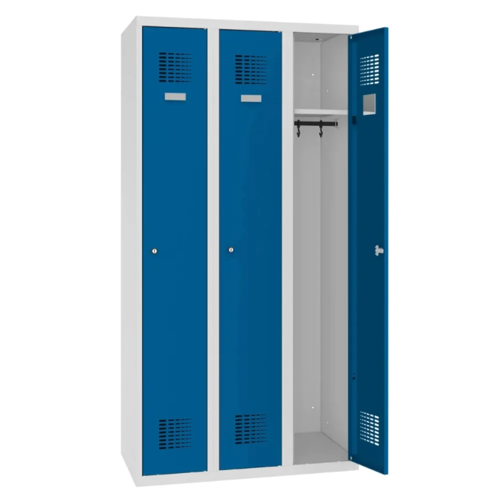 Метален гардероб Sum 330 W – RAL 7035 Light grey MALOW, снимка 2