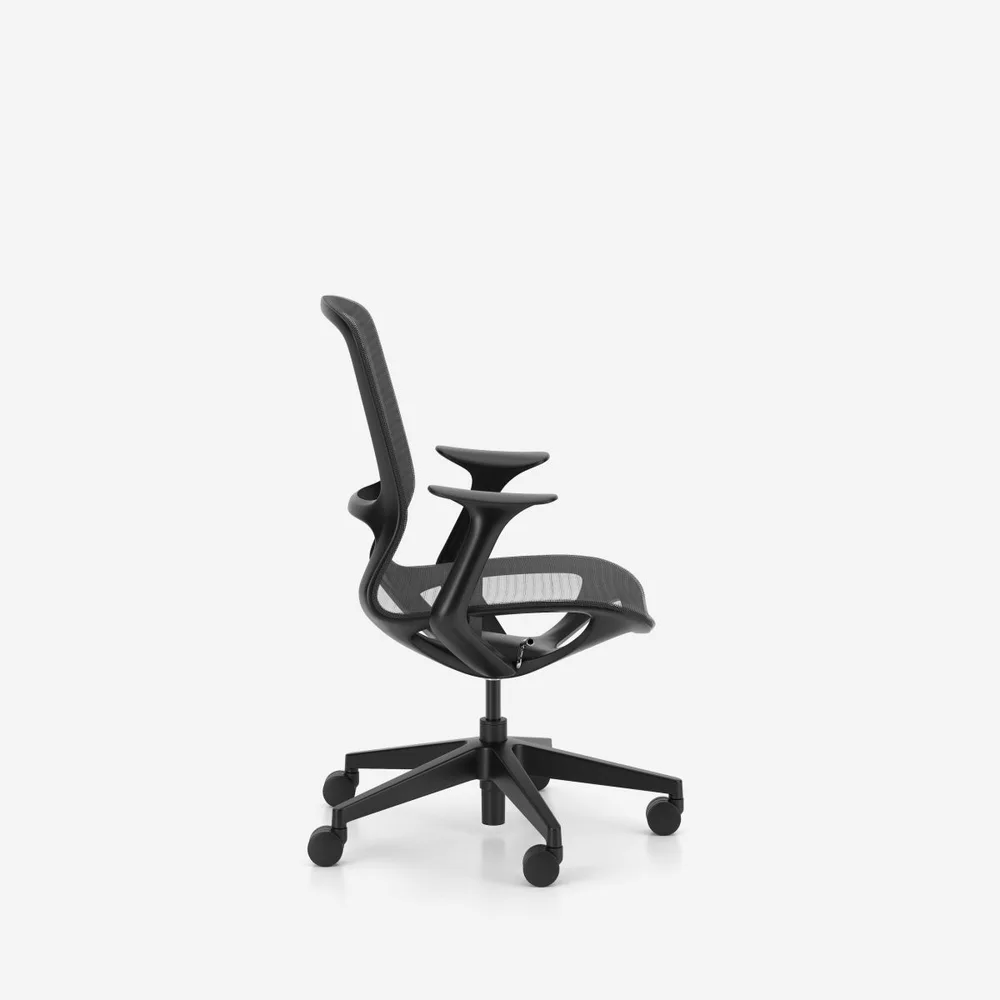 Работен стол Airi Mesh – JM51 Black, снимка 7