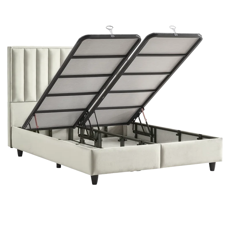 Тапицирано легло с ракла PERRY LUX 120 х 200, снимка 2