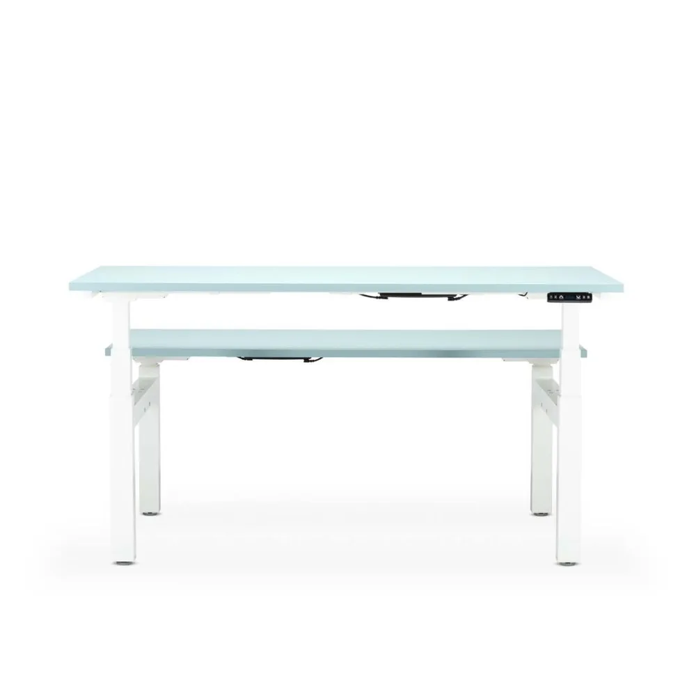 Двойно бюро eUP3 WORKBENCH с електрическа регулация, снимка 8