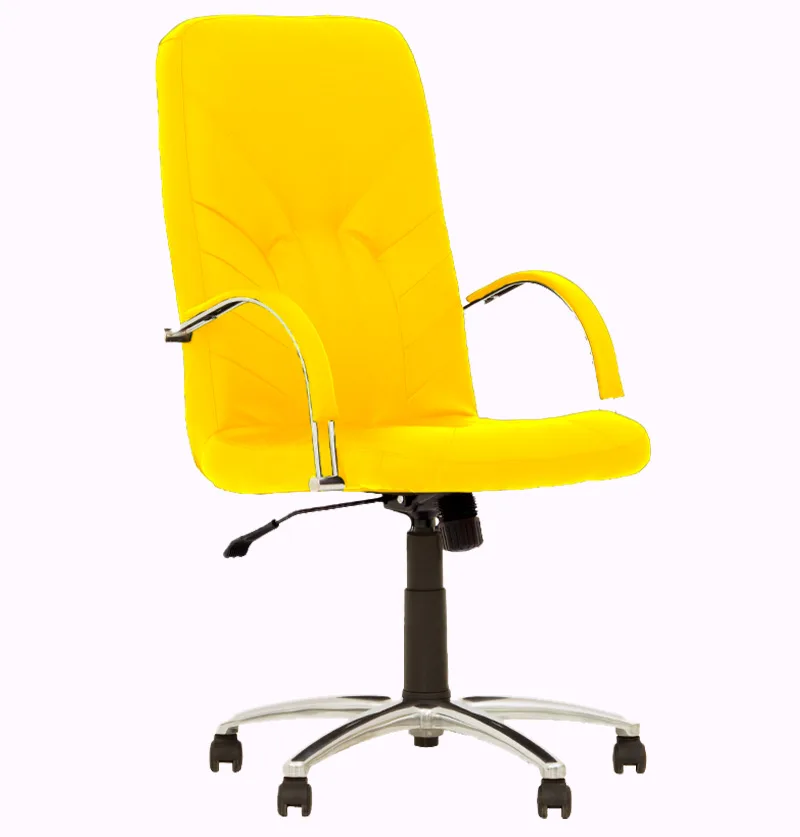 Мениджърски стол Manager Steel V – бордо (V16), снимка 3