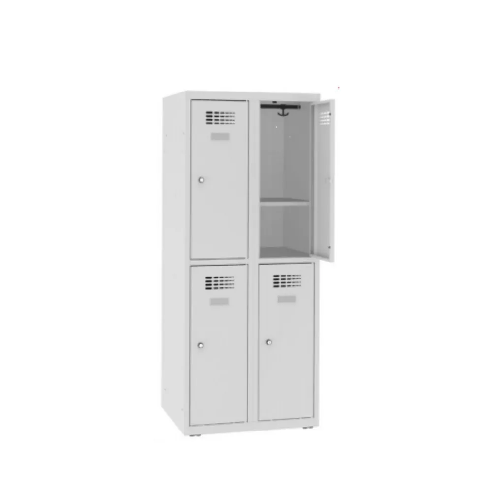 Детски метален училищен гардероб с рафт MSus 322 S