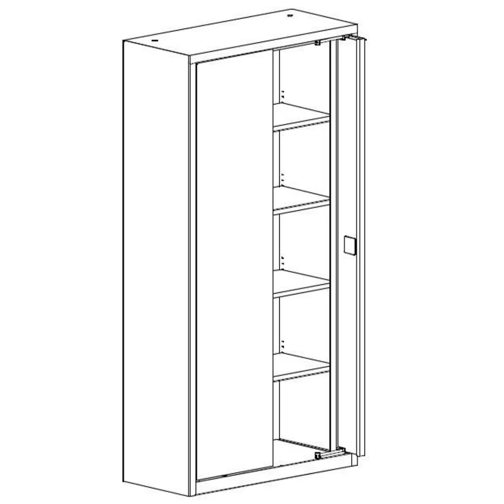 Метален шкаф SBM 210, снимка 5