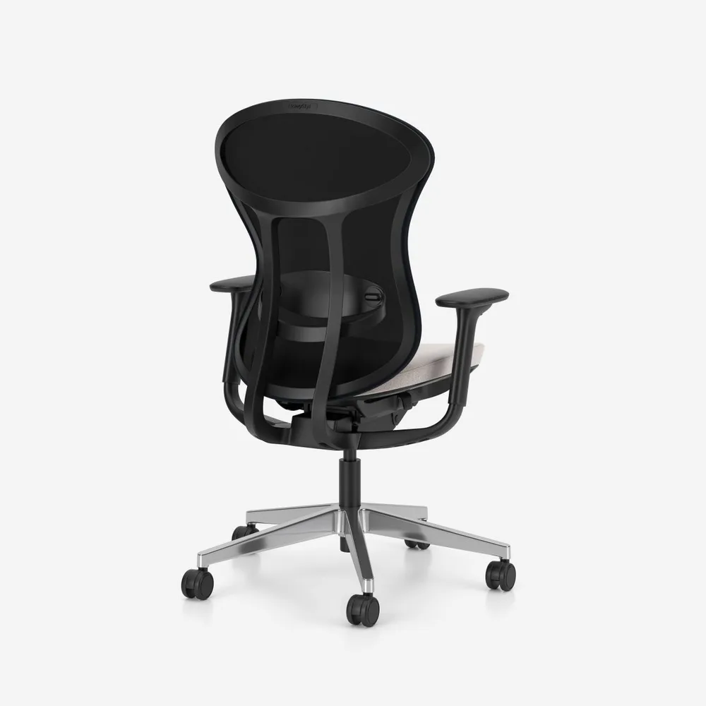 Работен стол Prox MESH BLACK POL, снимка 3
