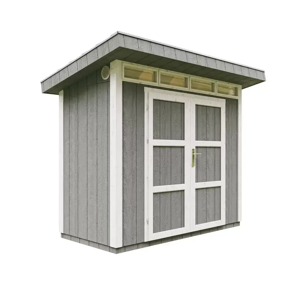 LP® SmartSide® панелен навес с под – 118 × 250 см – 3 м² – Redwood Red, снимка 9
