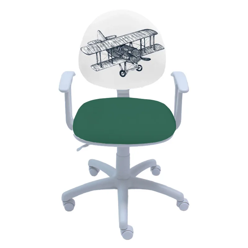 Детски стол Smart White Airplane