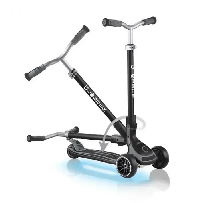 Тротинетка Globber Ultimum Lights със светеща платформа – сива, снимка 2