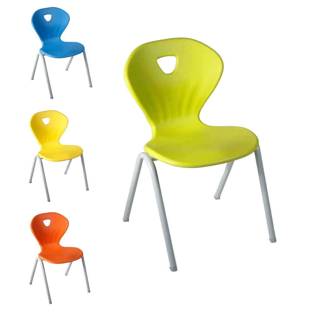 Ученически стол Kori 4L New - S – син ПП, снимка 2
