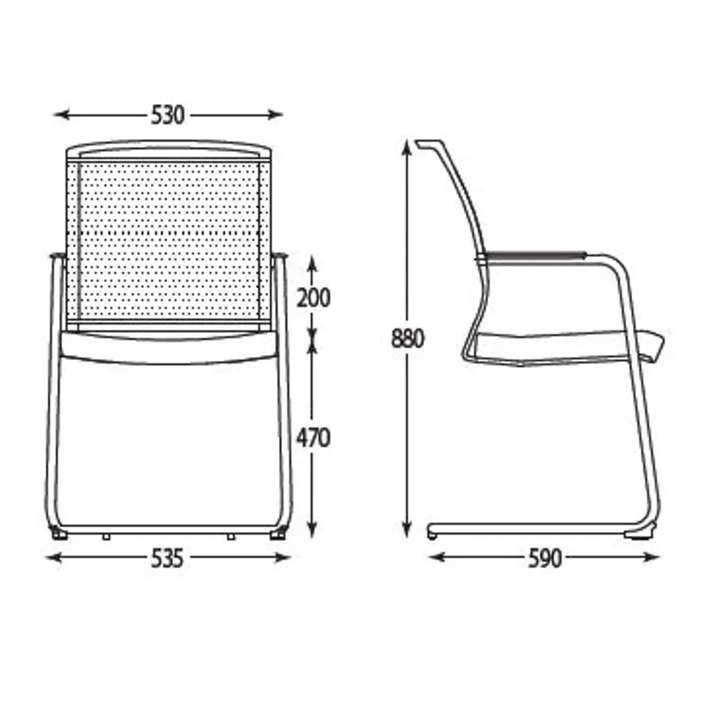 Конферентен стол Z-Body CF, снимка 3