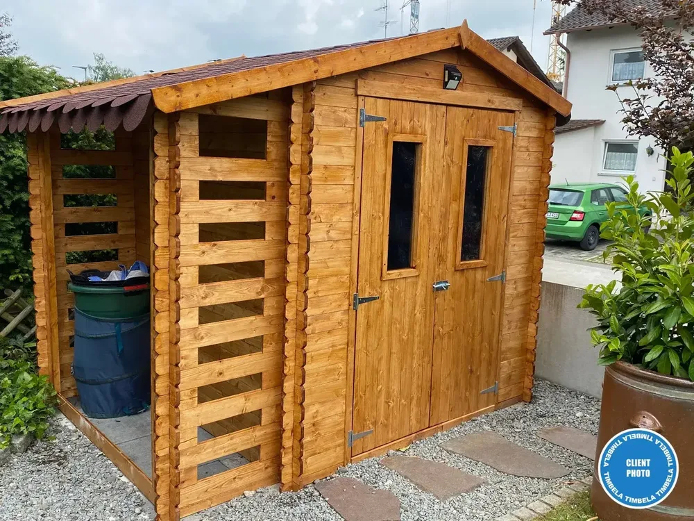 Барака с навес - 256 × 200 см – 5 м², снимка 4