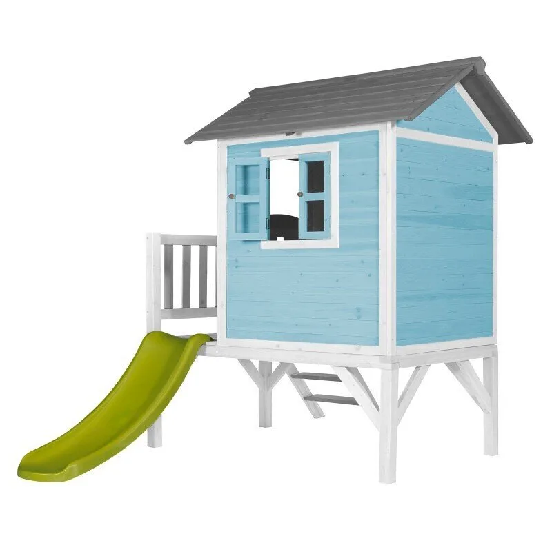Къща за игра Sunny Lodge XL с пързалка – код C050.002.01, снимка 3