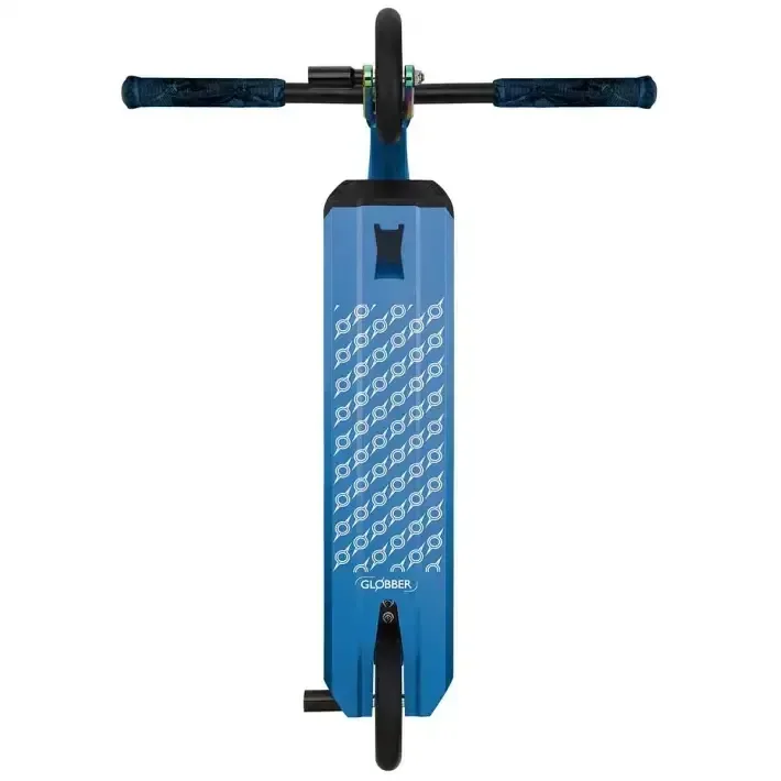 Ултраздрава фрийстайл тротинетка Globber GS 900 DELUXE - черна/синя, снимка 6