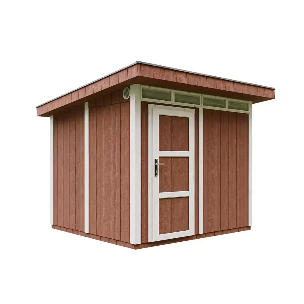 LP® SmartSide® панелен навес – 236 × 250 см – 6 м² – Redwood Red