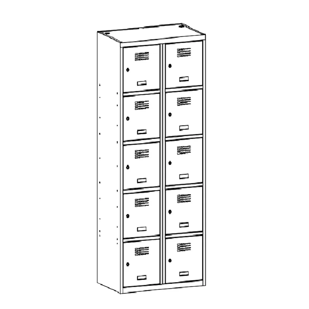 Метален шкаф Sus 425 W, снимка 6