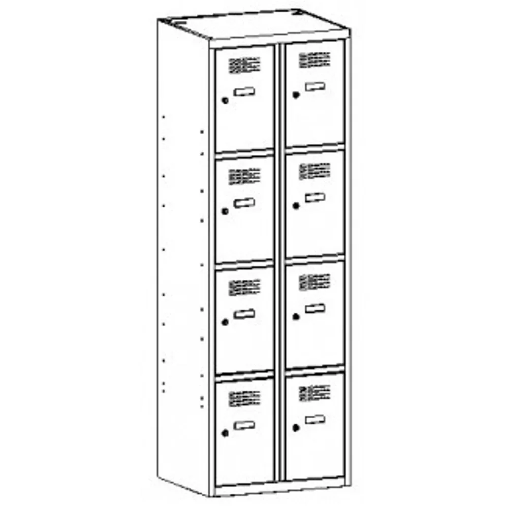 Метален шкаф Sus 324 W, снимка 4