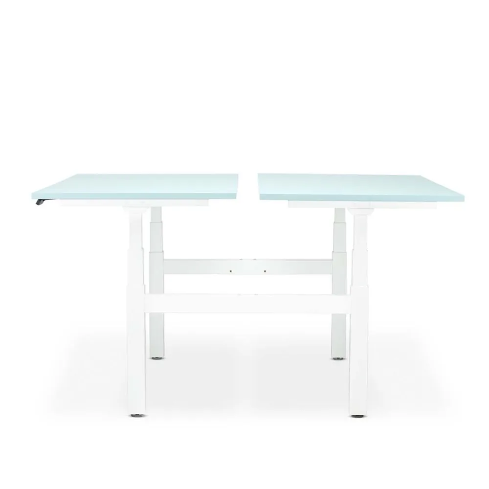 Двойно бюро eUP3 WORKBENCH с електрическа регулация, снимка 3