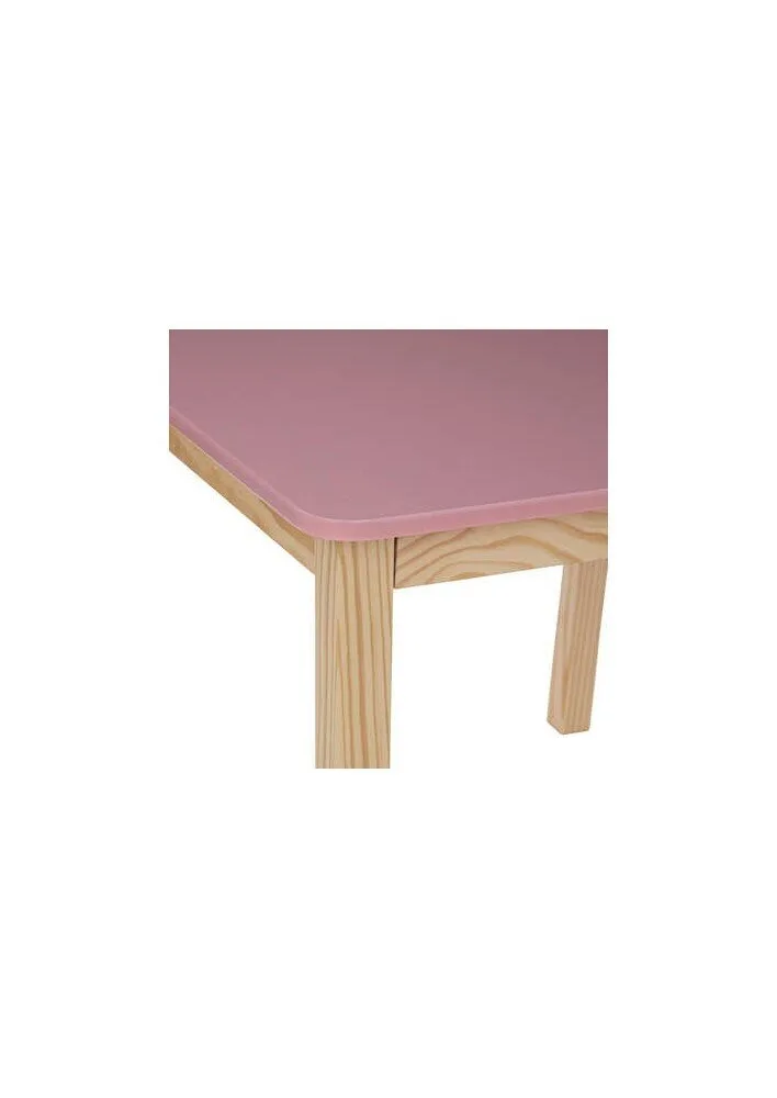Детска масичка 60 × 60 см Пинки, снимка 3