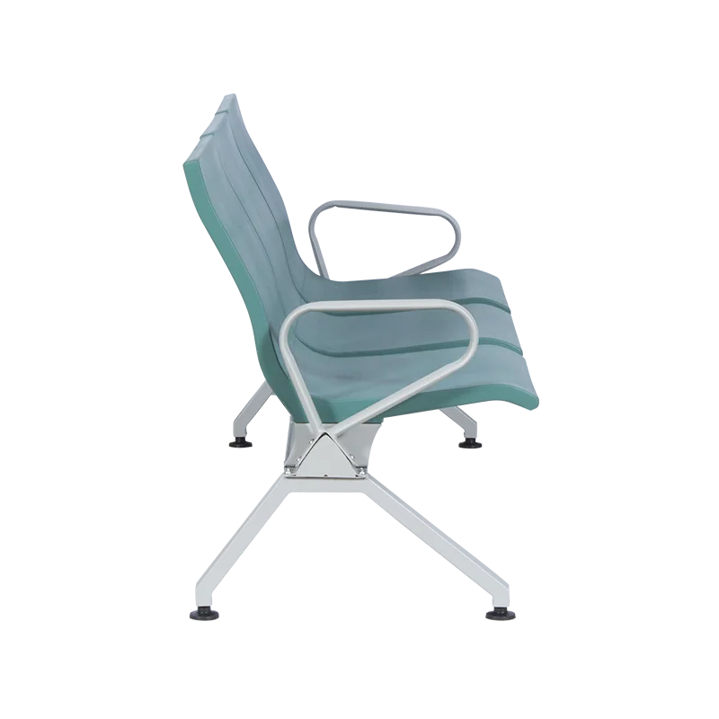 Посетителска пейка с 3 места Carmen CR-1037-3 - зелена, снимка 4