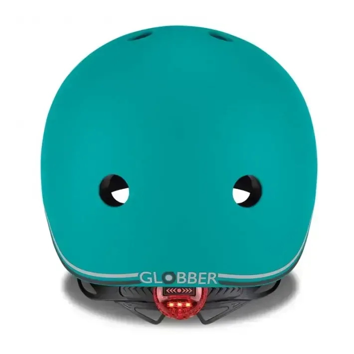 Детска каска за колело и тротинетка Globber XXS/XS (45-51 см) - синьо-зелена, снимка 3