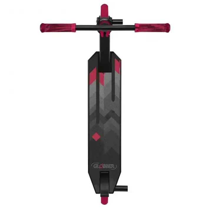 Тротинетка за трикове Globber GS 540, червено-черна, снимка 5