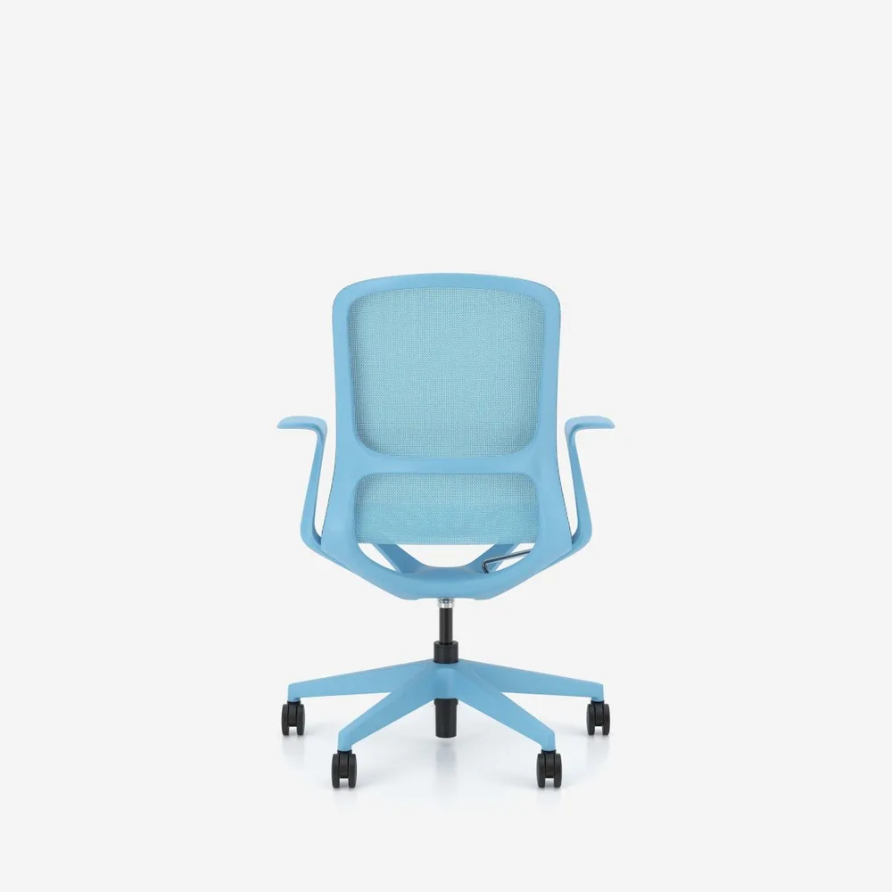 Работен стол Airi Mesh – JM51 Black, снимка 5
