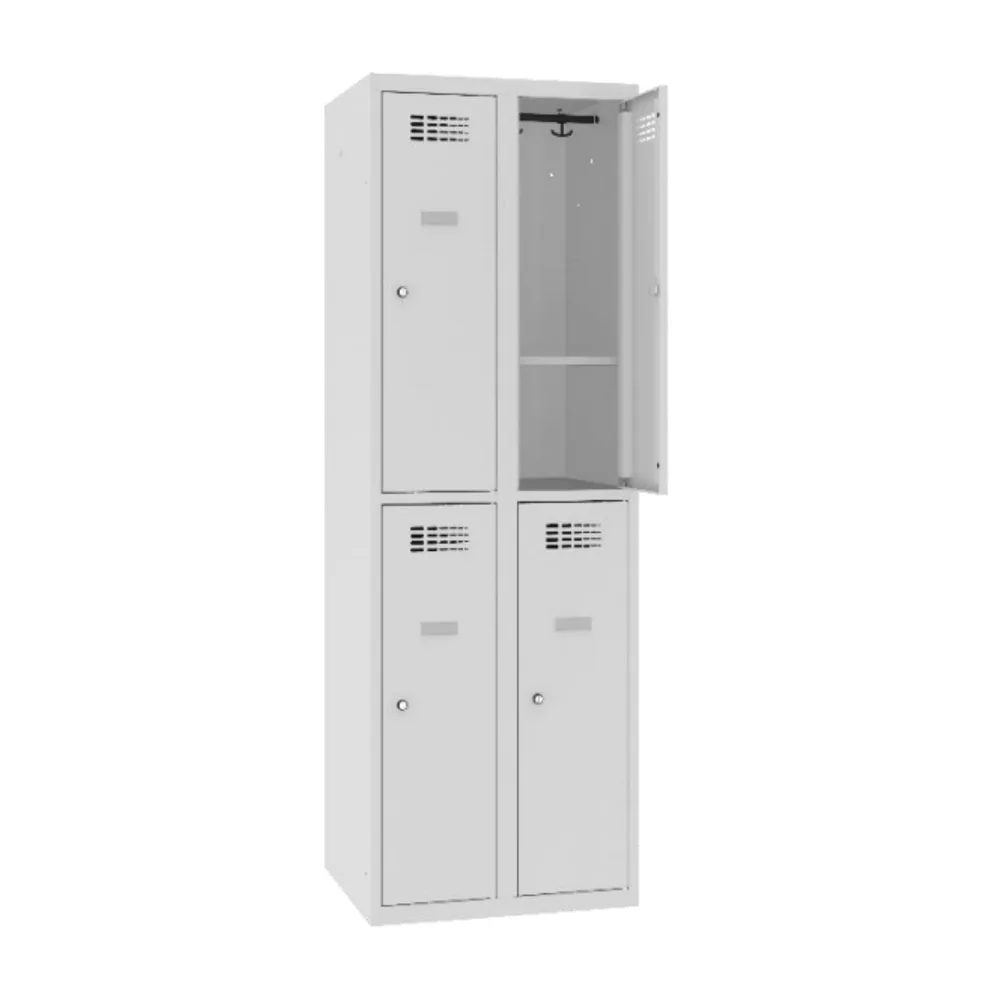 Метален училищен гардероб с рафт SUS 322 W