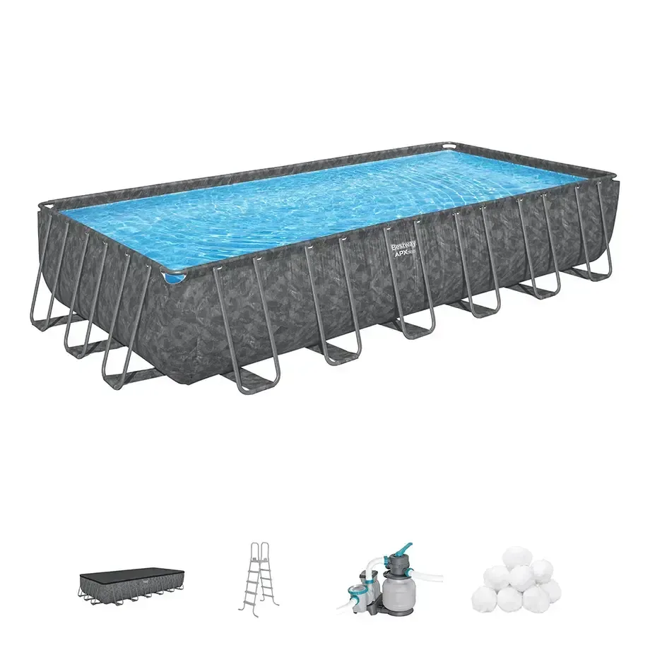 Правоъгълен басейн 561KG 7,32 × 3,66 × 1,32 м