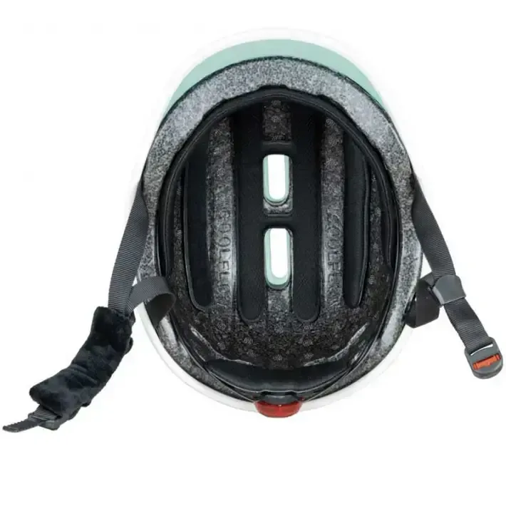 Детска светеща каска Globber Master XS/S (47-51см), ментово-зелена, снимка 4