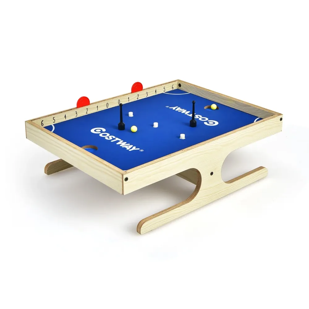 Мини магнитна джага за 2 играчи с 2 топки и 2 дръжки, 45 × 33,5 × 14 см