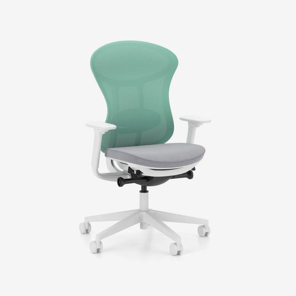 Работен стол Prox MESH WHITE, снимка 8