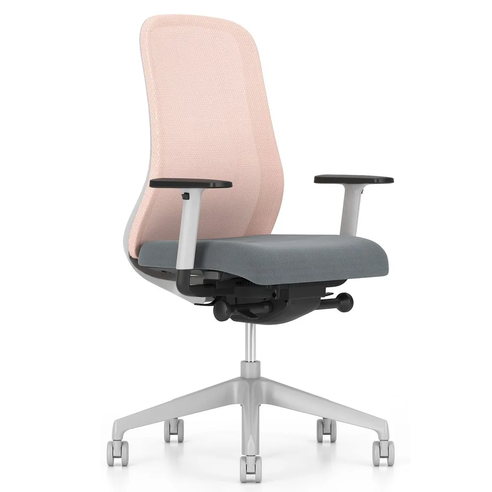Работен стол Souly Mesh Light Grey LUH2