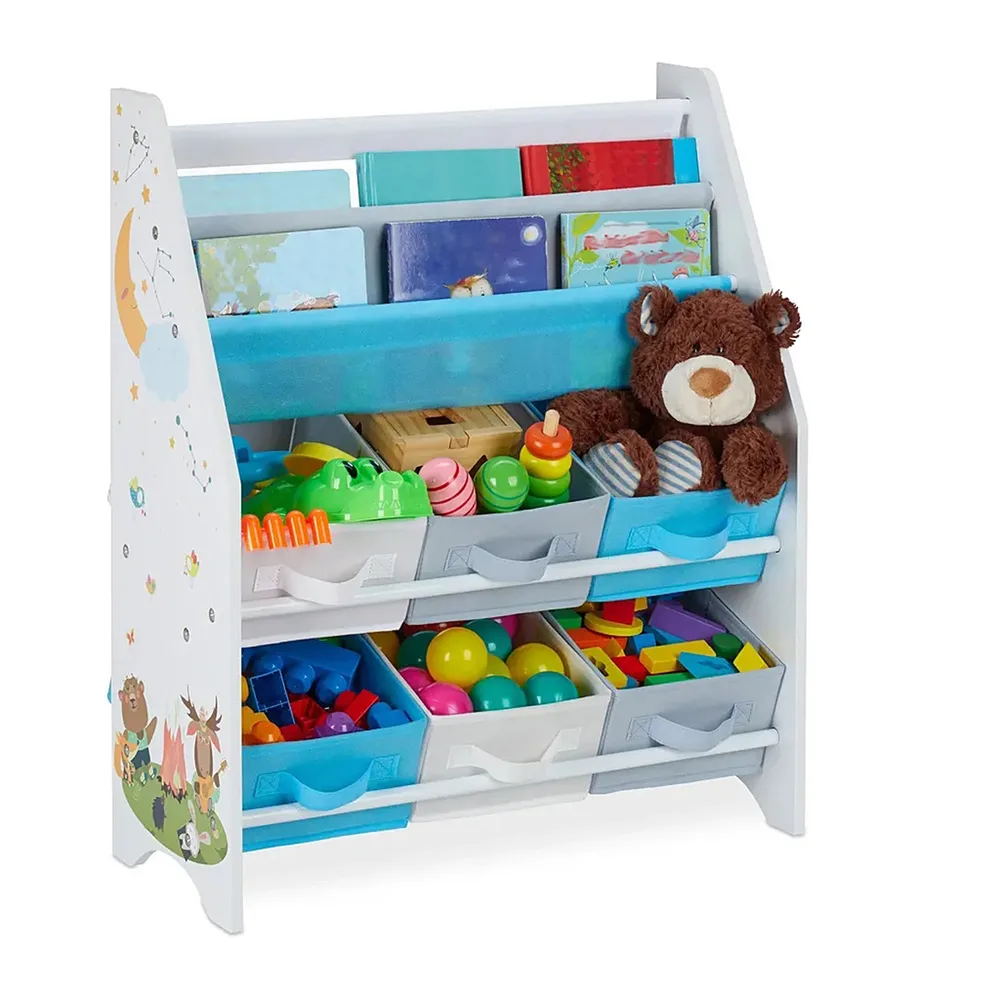 Детска етажерка за книжки и играчки FOREST JWTR-3171