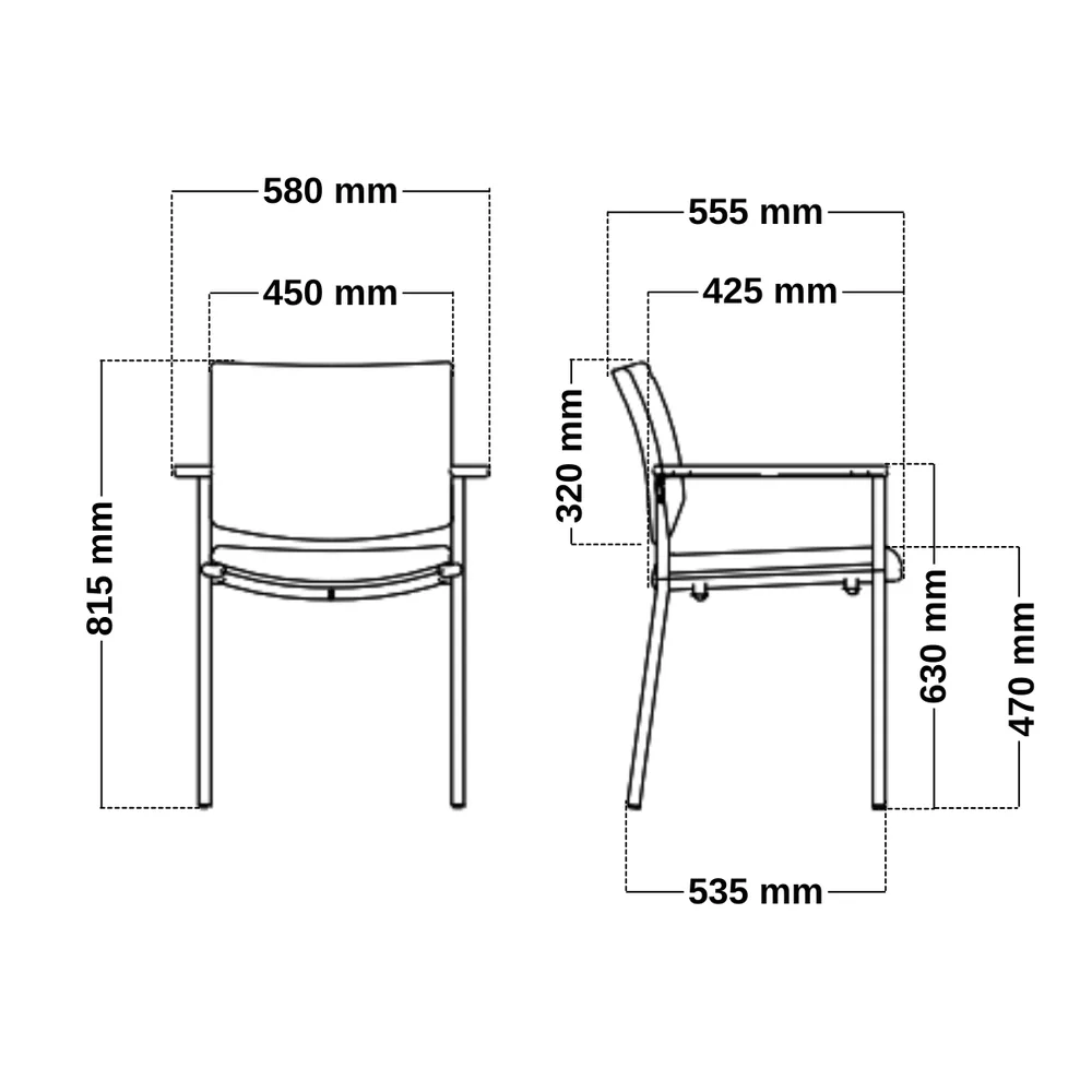 Конферентен стол Zen LB Arm, снимка 4