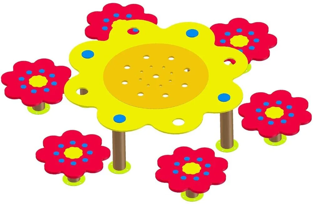 Детска маса за колективна игра MOONFLOWER OT0025