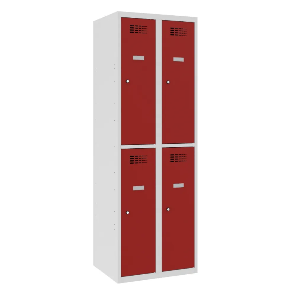 Метален гардероб SUS 322 W – RAL 7035 Light grey MALOW, снимка 2