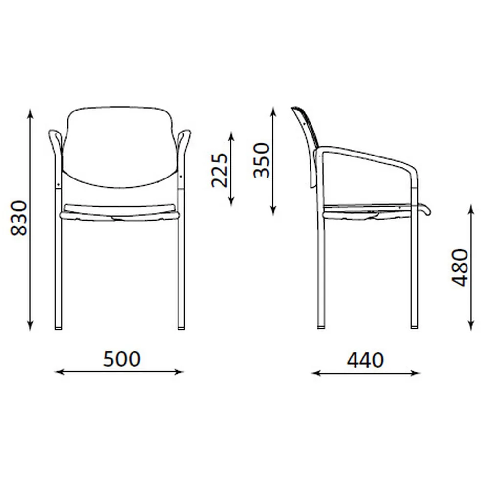 Конферентен стол Styl Arm C, снимка 4