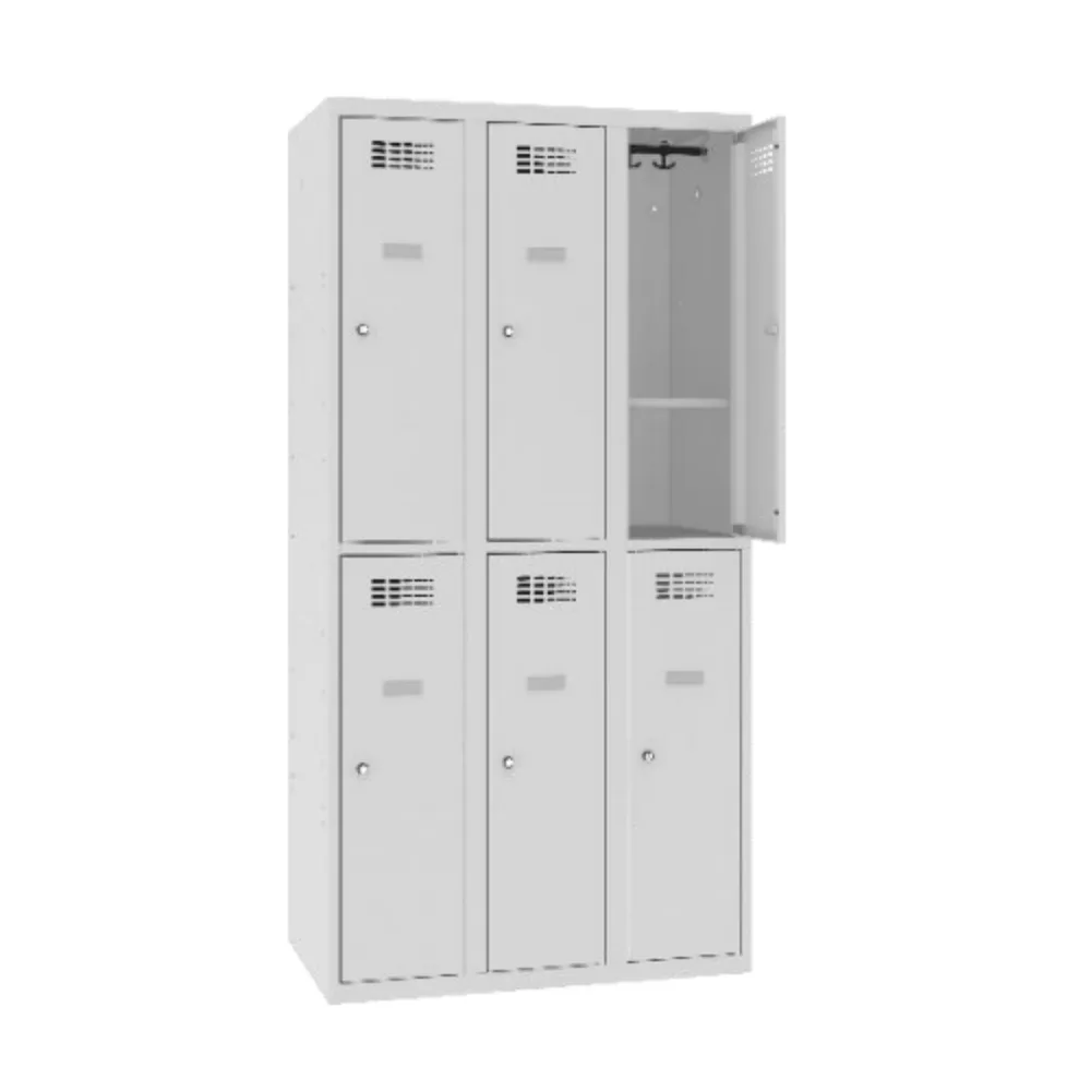 Метален училищен гардероб с рафт SUS 332 W