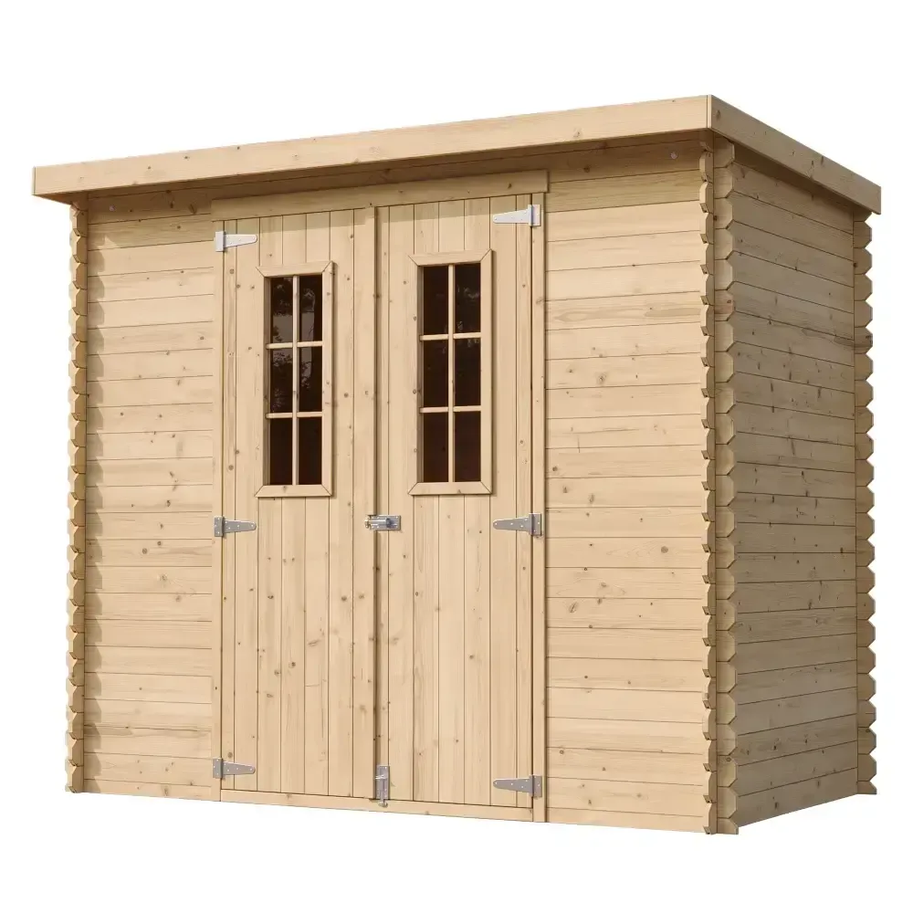 Дървена барака без под – 235 × 130 см – 3 м², снимка 3