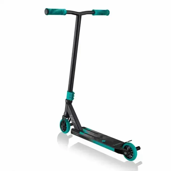 Тротинетка за трикове Globber GS 540 - черна/тюркоаз, снимка 5