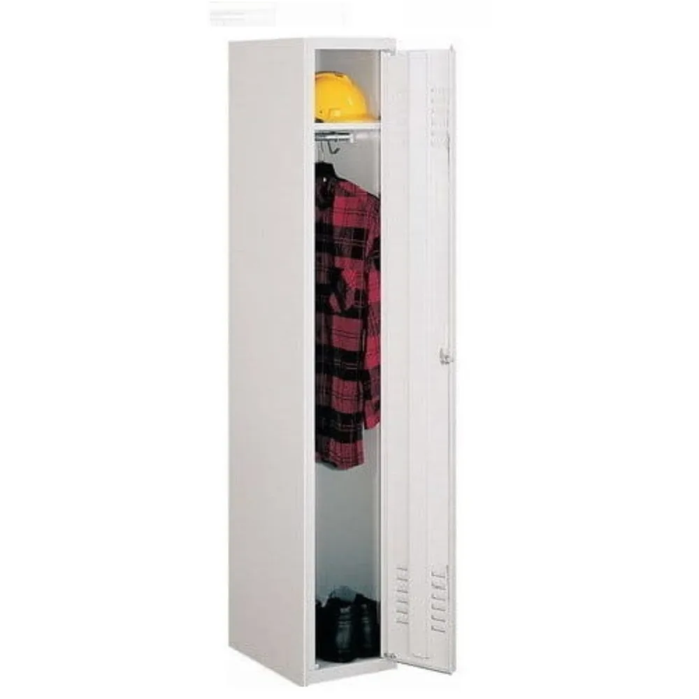 Метален гардероб Sum 310 W – RAL 7035 Light grey MALOW, снимка 3