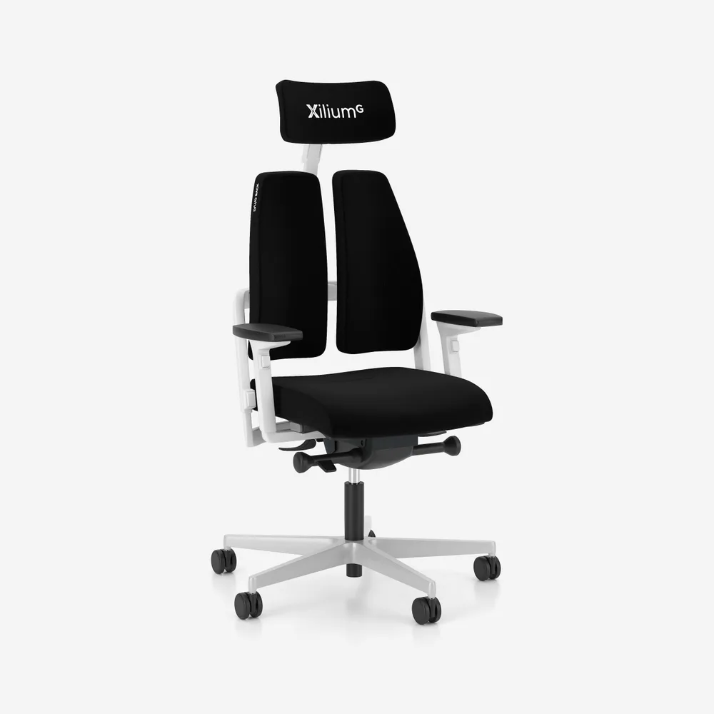 Геймърски стол XiliumG – XiliumG Black&White