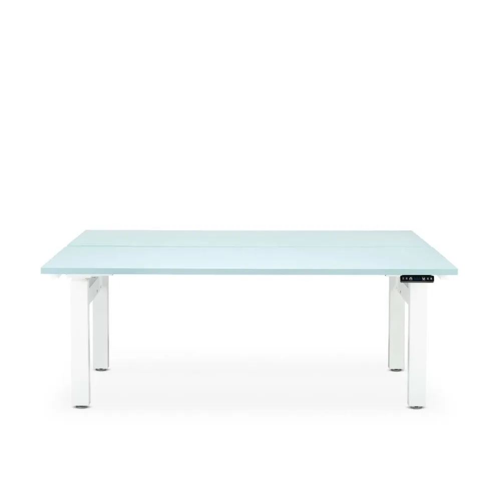 Двойно бюро eUP3 WORKBENCH с електрическа регулация, снимка 5