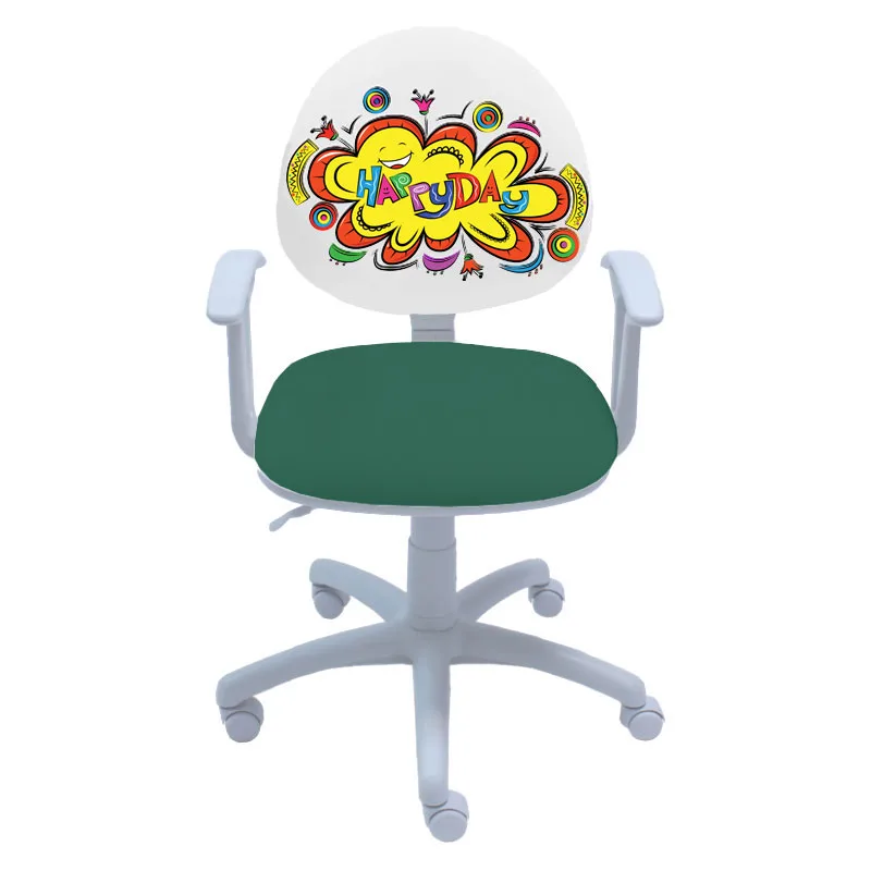 Детски стол Smart White Happy Day